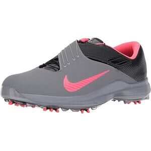 Nike Golf Shoes Men's 11.5 TW '17 Cool Grey/Solar Red-Black Low Top Sneakers